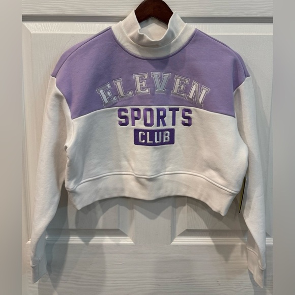 EleVen by Venus Williams Collegiate Sweatshirt Women's Size XS - Picture 1 of 8